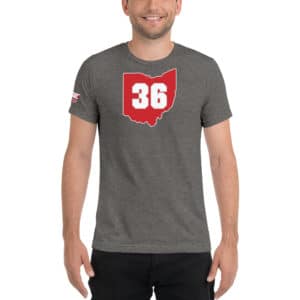 Number 36 Men's Short Sleeve T-shirt