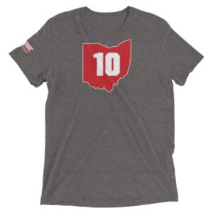 Number 10 Men's Short Sleeve T-shirt