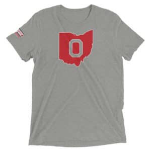 Block O in Ohio Men's Short Sleeve T-shirt