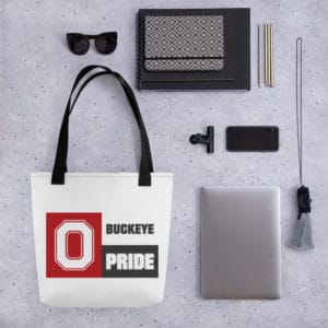 Buckeye Pride Block O Tote Bag