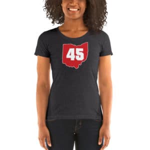 Number 45 Women’s Short Sleeve T-shirt