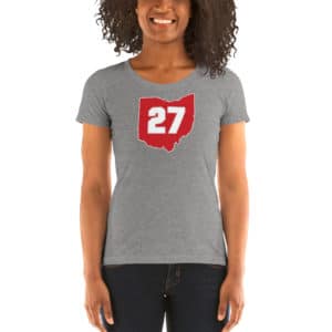 Number 27 Women’s Short Sleeve T-shirt