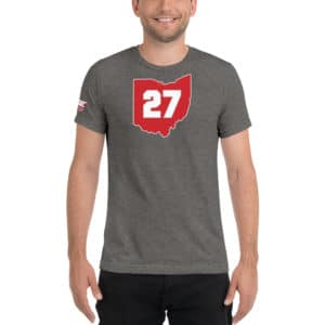 Number 27 Men's Short Sleeve T-shirt