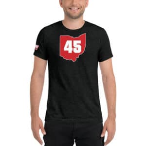 Number 45 Men's Short Sleeve T-shirt