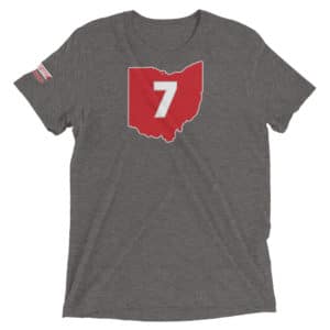 Number 7 Men's Short Sleeve T-shirt