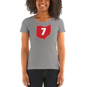 Number 7 Women’s Short Sleeve T-shirt