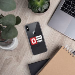 Buckeye Pride Block O iPhone Case