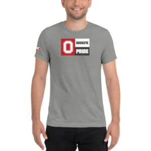 Buckeye Pride Block O Men's Short Sleeve T-shirt