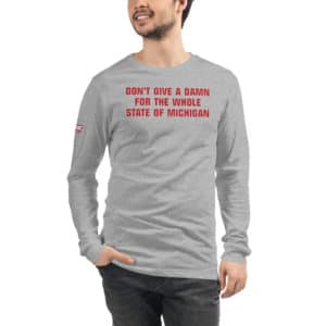 Don't Give a Damn... Unisex Long Sleeve Tee