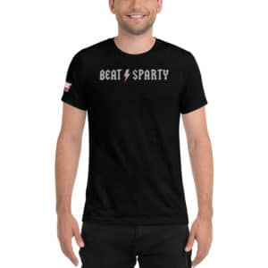 Beat Sparty Blackout Short Sleeve T-shirt