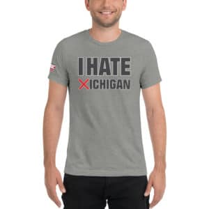 I Hate _ichigan Short Sleeve T-Shirt