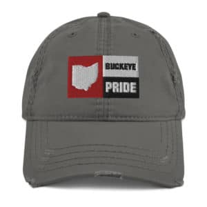 Buckeye Pride Distressed Hat