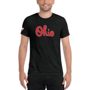 Script Ohio Short Sleeve T-shirt