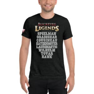 Buckeyes Legends Series: Linebackers Short Sleeve T-shirt