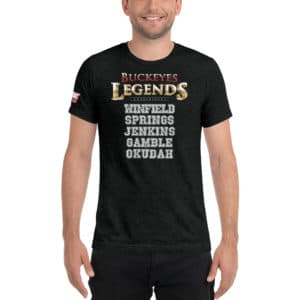 Buckeyes Legends Series: Cornerbacks Short Sleeve T-shirt