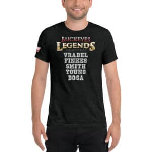 Buckeyes Legends Series: Defensive Ends Short Sleeve T-shirt