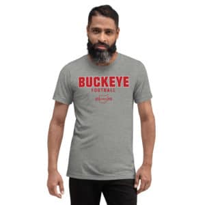 Buckeye Football Developed Here Short Sleeve T-shirt