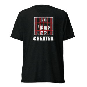Jim Harbaugh "Cheater" Short Sleeve t-shirt