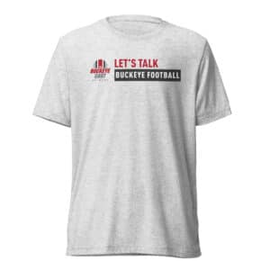 TBC Let's Talk Buckeye Football Short Sleeve T-shirt