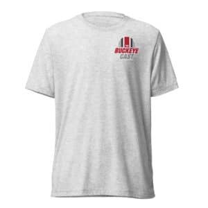 The Buckeye Cast Logo Left Chest Short Sleeve T-shirt